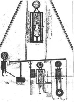 Abatur at the scales — Image of Abatur at the scales[clarification needed], from the Diwan Abatur Image of Abatur at the scales from Diwan Abatur.