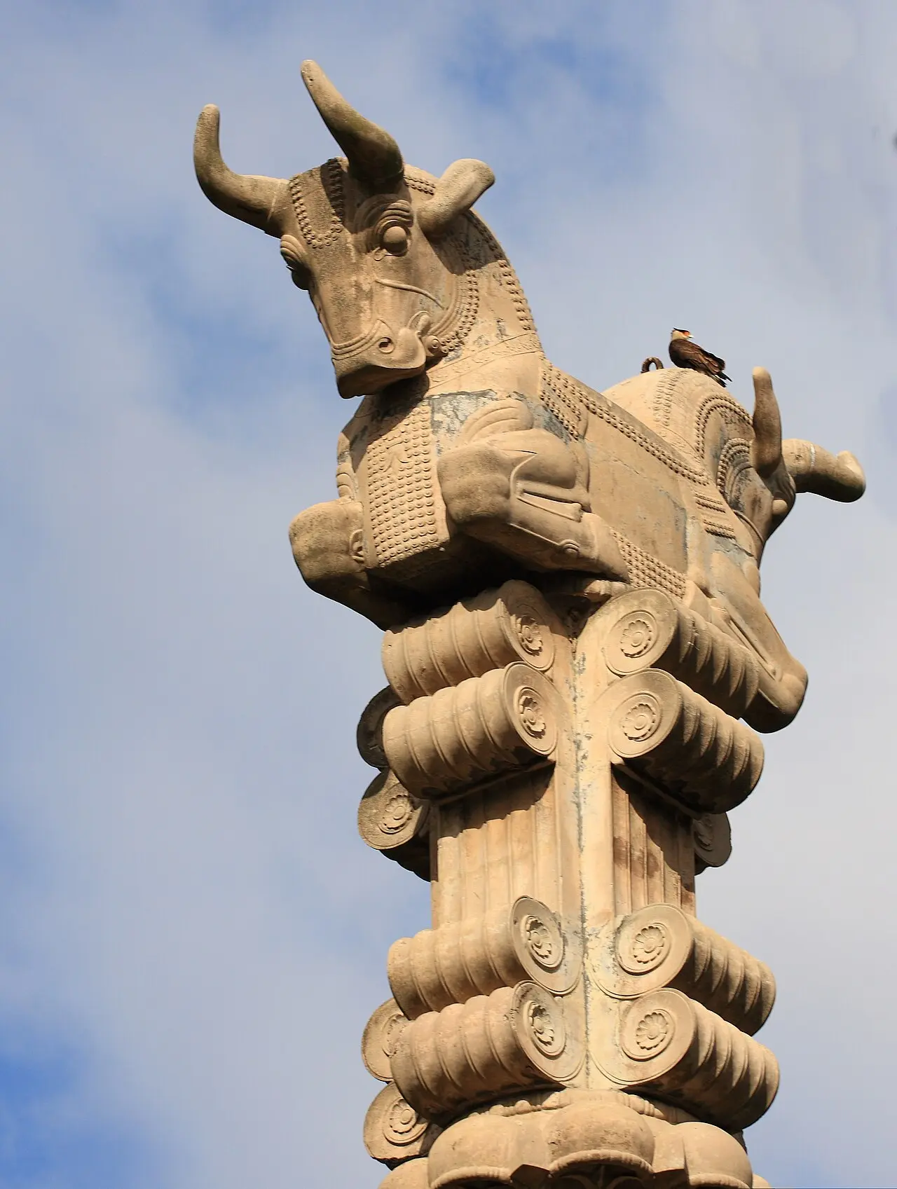 Perspolis — Persian Double bulls column, Perspolis, iran
