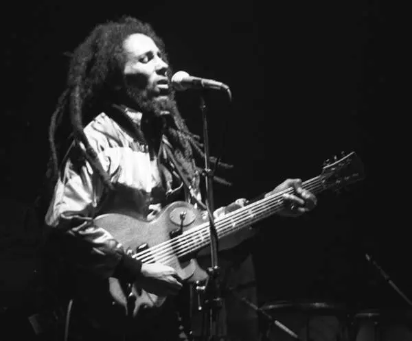 Bob-Marley-in-Concert Zurich 05-30-80 — Bob Marley live in concert in Zurich, Switzerland, on May 30, 1980 at the Hallenstadium