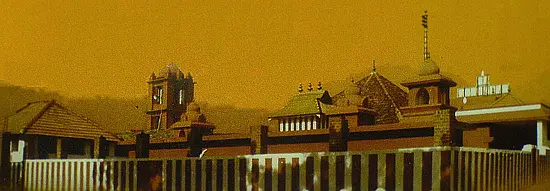 Swamithope Pathi West view — Swamithope Pathi, the primary Pathi among the Pancha pathi, the religious headquarters and the most sacred shrine of Ayyavazhi. This is the west view …
