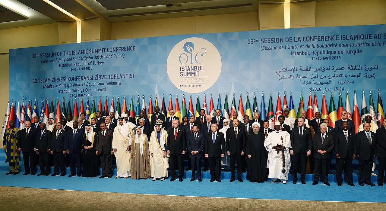 13. Session of the Islamic Summit Conference — Family photo of 13. Session of the Islamic Summit Conference in Istanbul, Turkey.