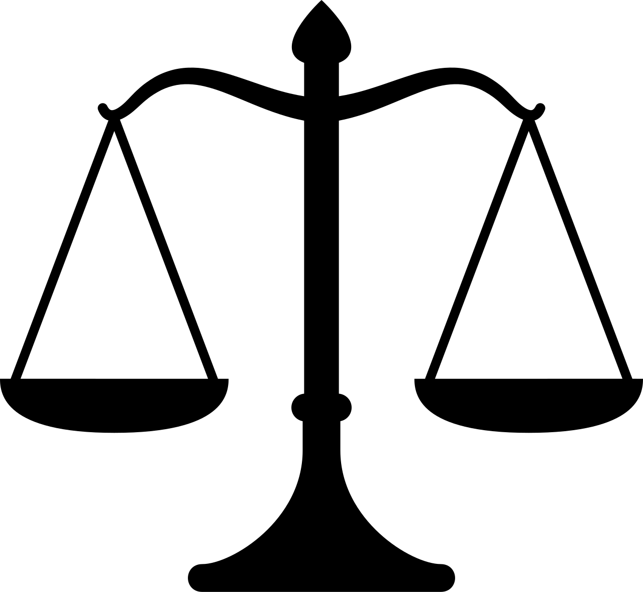 Balance, von David — Symbol einer Waage